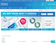 Tablet Screenshot of feelgoodcontacts.com